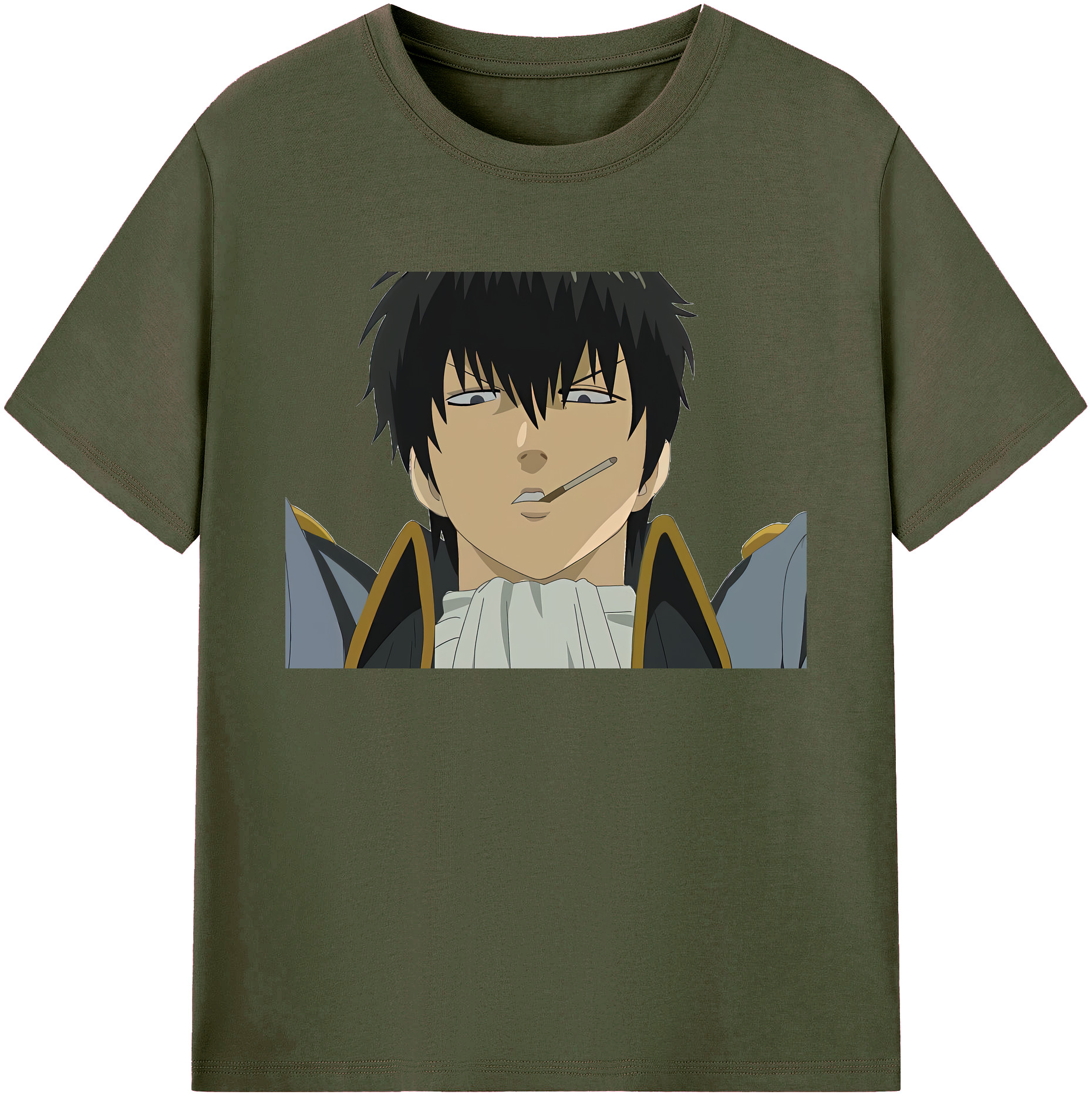 （画像用） ぎんたま 坂田銀時（さかたぎんとき） 神楽 志村新八（しむら しんぱち） GINTAMA Sakata Gintoki Kagura Shimura Shinpachi 綿100％ メンズ半袖Tシャツ｜肌触りやわらか＆通気性